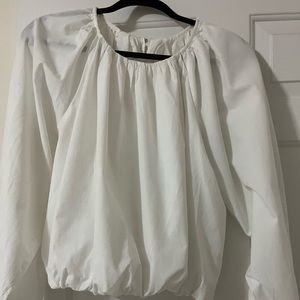 Maeve by Anthropologie white blouse